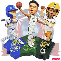 Wisconsin MVPs Triple Bobblehead Set (ONLINE ORDER ONLY)