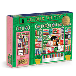 Wisdom & Whimsy Bookshop 1000 Piece Jigsaw Puzzle Galison