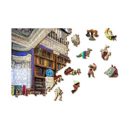 Wish Upon a Bookshop 1010 Piece Wood Jigsaw Puzzle Wooden City (ONLINE ORDER ONLY)