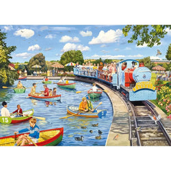 Wish You Were Here Set of 4 500 Piece Jigsaw Puzzles Gibsons (ONLINE ORDER ONLY)