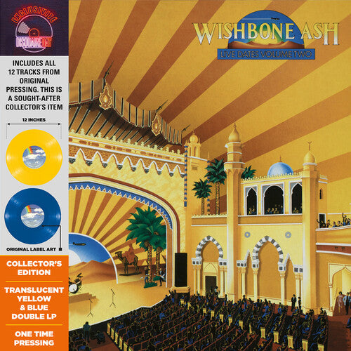 Wishbone Ash - Live Dates II (Yellow & Blue Vinyl) (2LP) [Vinyl]