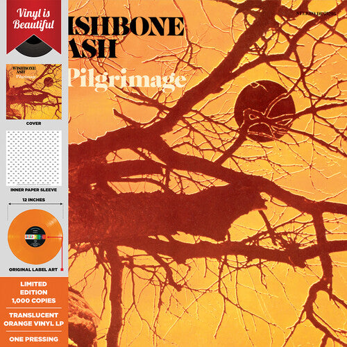 Wishbone Ash - Pilgrimage (Orange Vinyl) [Vinyl] (ONLINE ORDER ONLY)