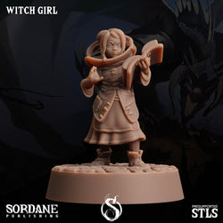 3D Printed Sordane Publishing Halloween Kids 28 32mm D&D (Online Only)