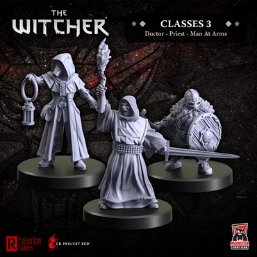 The Witcher RPG: Classes 3: Doctor, Priest, Man-at-Arms (ONLINE ORDER ONLY)