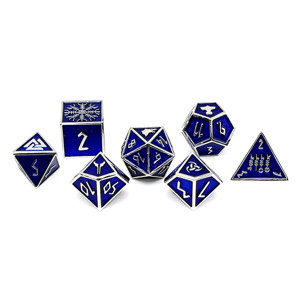Witches Fire - Norse Themed Metal Dice Set (Online Only)