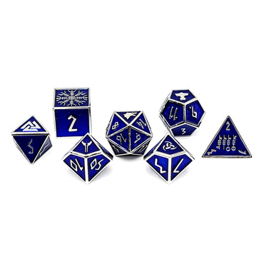 Witches Fire - Norse Themed Metal Dice Set (Online Only)