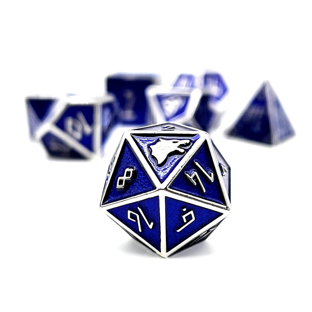 Witches Fire - Norse Themed Metal Dice Set (Online Only)