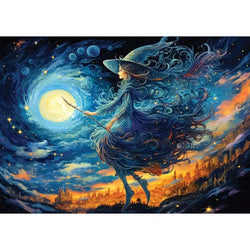 Witch's Night Out 1000 Piece Jigsaw Puzzle Enjoy (ONLINE ORDER ONLY)