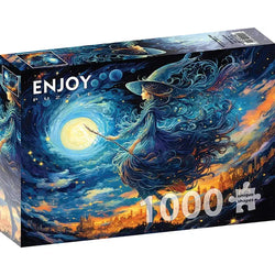 Witch's Night Out 1000 Piece Jigsaw Puzzle Enjoy (ONLINE ORDER ONLY)