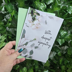 With Sympathy Card (ONLINE ORDER ONLY)