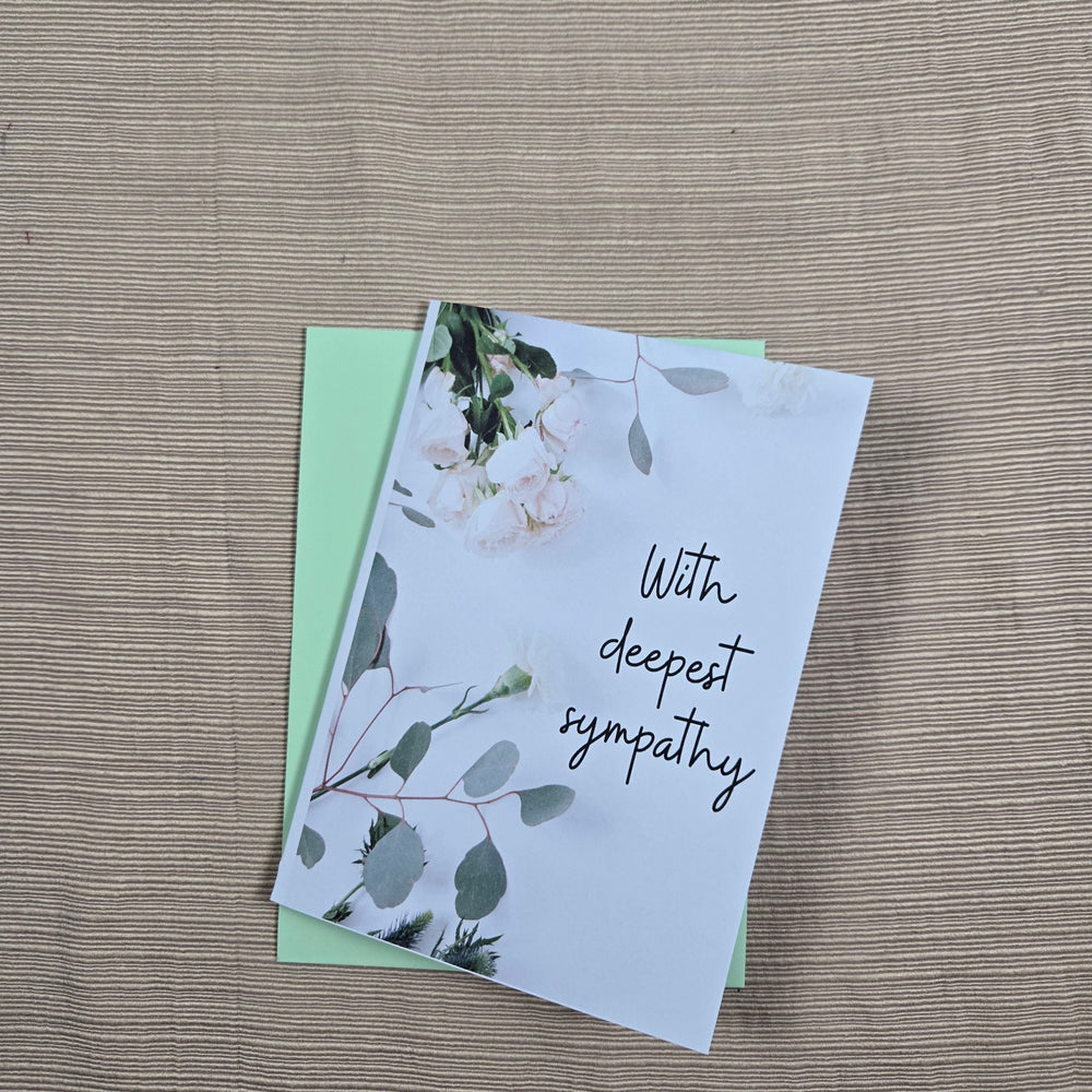 With Sympathy Card (ONLINE ORDER ONLY)