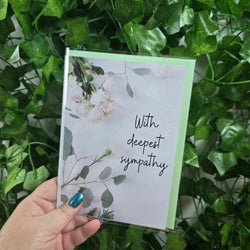 With Sympathy Card (ONLINE ORDER ONLY)