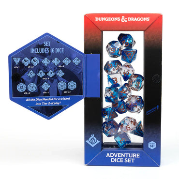 D&D Adventure Dice: Wizard (Blue) (ONLINE ORDER ONLY)