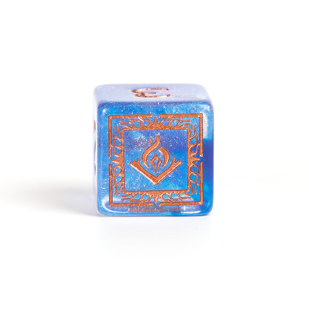 D&D Adventure Dice Set - Wizard Edition | Blue 16pc Collection (ONLINE ORDER ONLY)