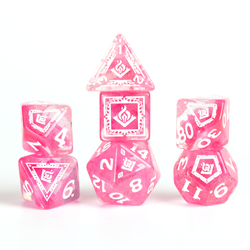 D&D Adventure Dice Set - Wizard Edition | Fuchsia 16pc Collection (ONLINE ORDER ONLY)