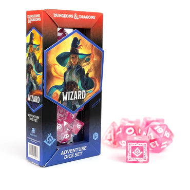 D&D Adventure Dice: Wizard (Fuchsia) (ONLINE ORDER ONLY)
