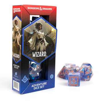 D&D Adventure Dice: Wizard (Blue) (ONLINE ORDER ONLY)