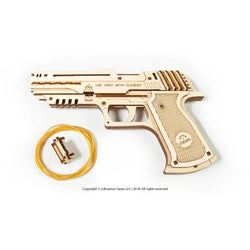 Wolf-01 Handgun 3D Wood Model Kit UGEARS (ONLINE ORDER ONLY)