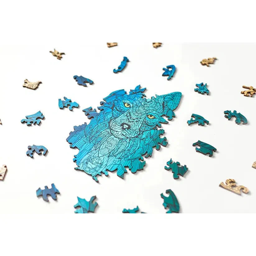 Wolf 250 Piece Wooden Jigsaw Puzzle Geek Toys (ONLINE ORDER ONLY)