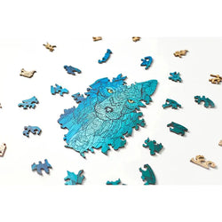 Wolf 250 Piece Wooden Jigsaw Puzzle Geek Toys (ONLINE ORDER ONLY)