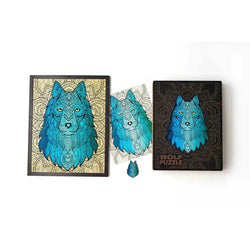Wolf 250 Piece Wooden Jigsaw Puzzle Geek Toys (ONLINE ORDER ONLY)
