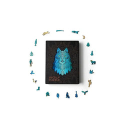 Wolf 250 Piece Wooden Jigsaw Puzzle Geek Toys (ONLINE ORDER ONLY)