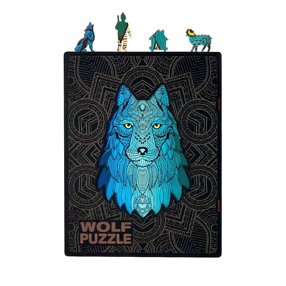 Wolf 250 Piece Wooden Jigsaw Puzzle Geek Toys (ONLINE ORDER ONLY)