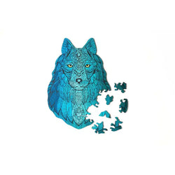 Wolf 70 Piece Wooden Jigsaw Puzzle Geek Toys (ONLINE ORDER ONLY)