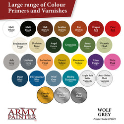 Army Painter Colour Primer: Wolf Grey (ONLINE ORDER ONLY)