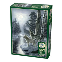 Wolves by Moonlight 1000 Piece Jigsaw Puzzle Cobble Hill (ONLINE ORDER ONLY)