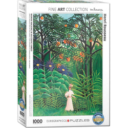 Woman Walking in an Exotic Forest 1000 Piece Jigsaw Puzzle Eurographics (ONLINE ORDER ONLY)