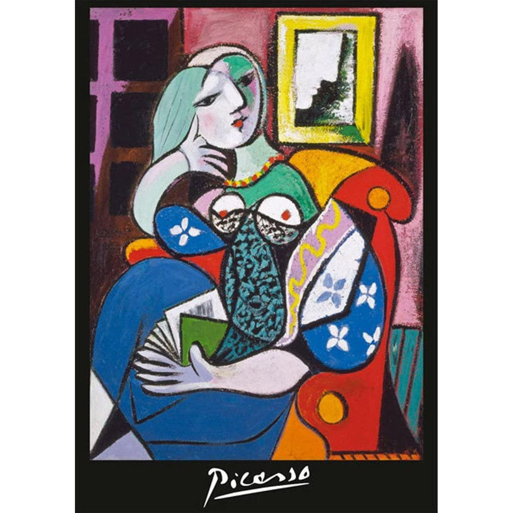 Woman with Book Picasso 1000 Piece Jigsaw Puzzle Piatnik (ONLINE ORDER ONLY)