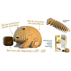 Wombat 3D Cardboard Model Kit Eugy (ONLINE ORDER ONLY)