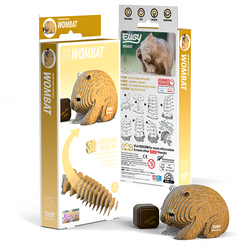 Wombat 3D Cardboard Model Kit Eugy (ONLINE ORDER ONLY)