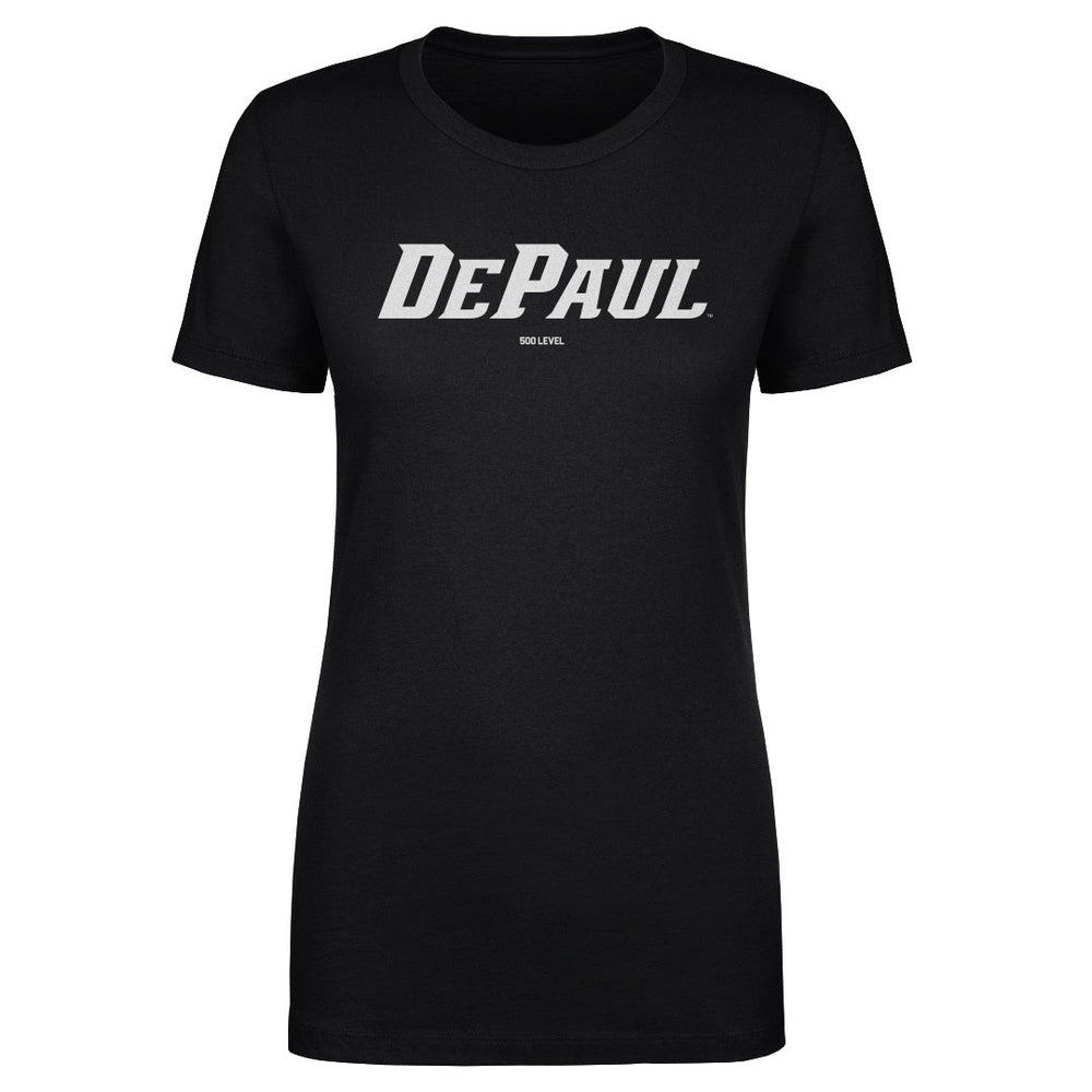 DePaul Blue Demons Wordmark White WHT (ONLINE ORDER ONLY)