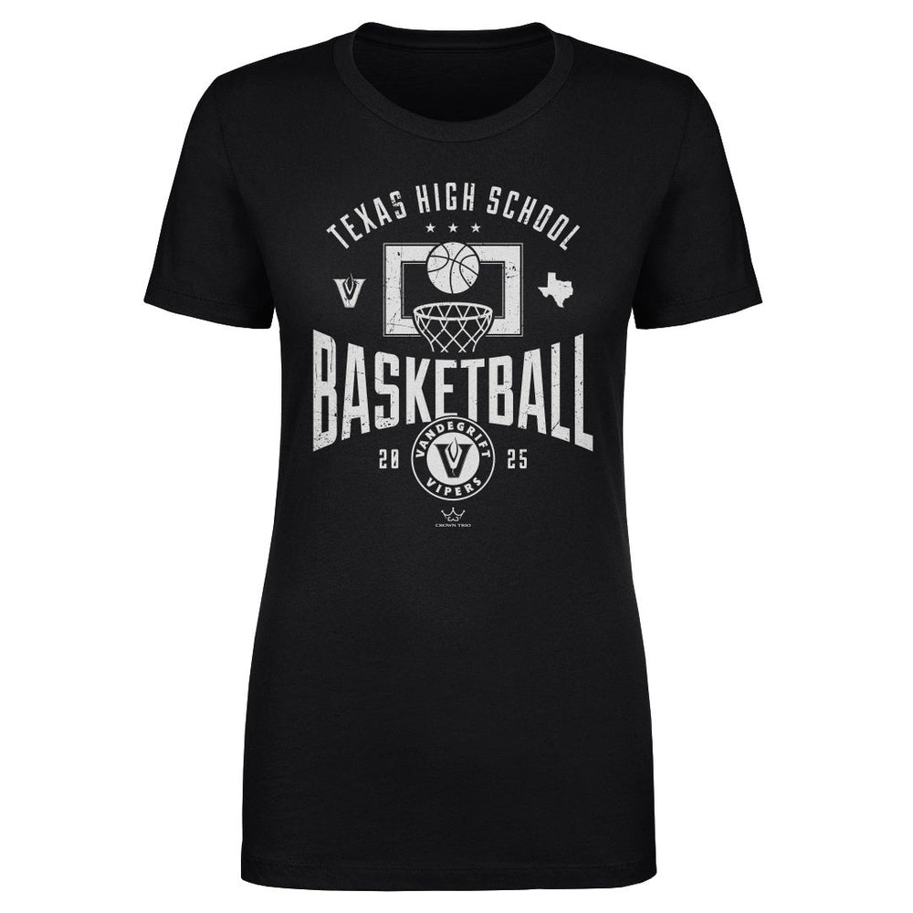 Crown Trio Vandegrift High School Basketball 2 - 2025 WHT (ONLINE ORDER ONLY)