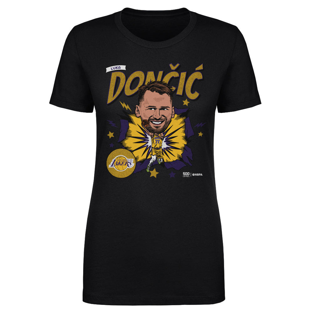 Luka Doncic Los Angeles Lakers Caricature WHT (ONLINE ORDER ONLY)