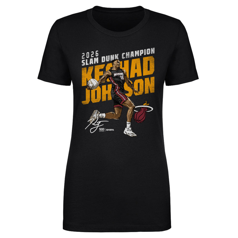 Keshad Johnson Miami Heat 2026 Slam Dunk Champion WHT (ONLINE ORDER ONLY)
