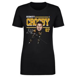 Sidney Crosby Pittsburgh Cartoon WHT