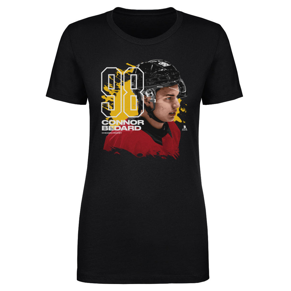 Connor Bedard Chicago Profile WHT (ONLINE ORDER ONLY)
