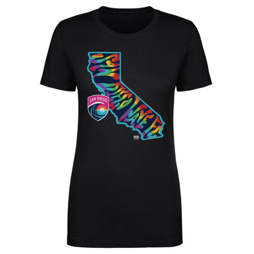 San Diego Wave FC Groovy Pride State WHT (ONLINE ORDER ONLY)