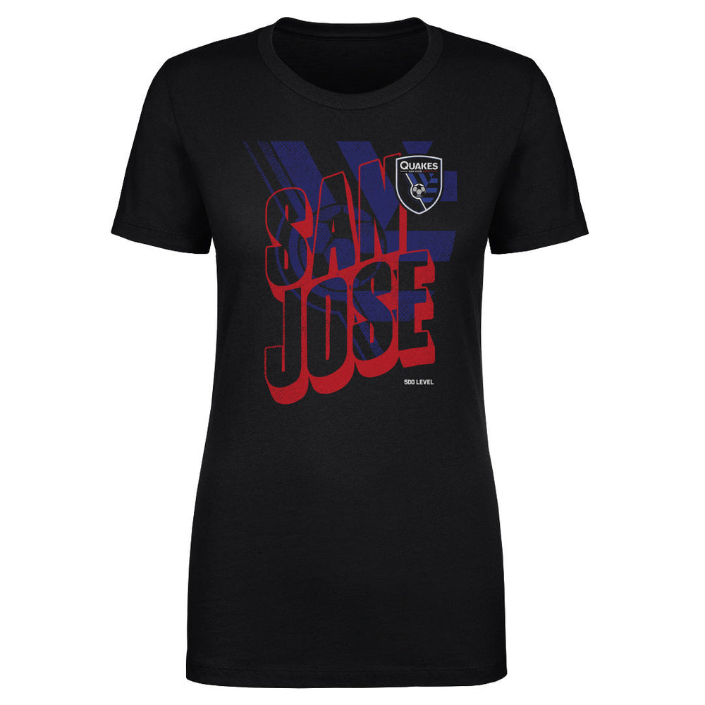 San Jose Earthquakes Wave Bold WHT