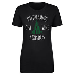 Christmas I'm Dreaming Of A Wine Christmas WHT (ONLINE ORDER ONLY)