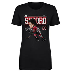 Al Secord Chicago Cartoon WHT (ONLINE ORDER ONLY)
