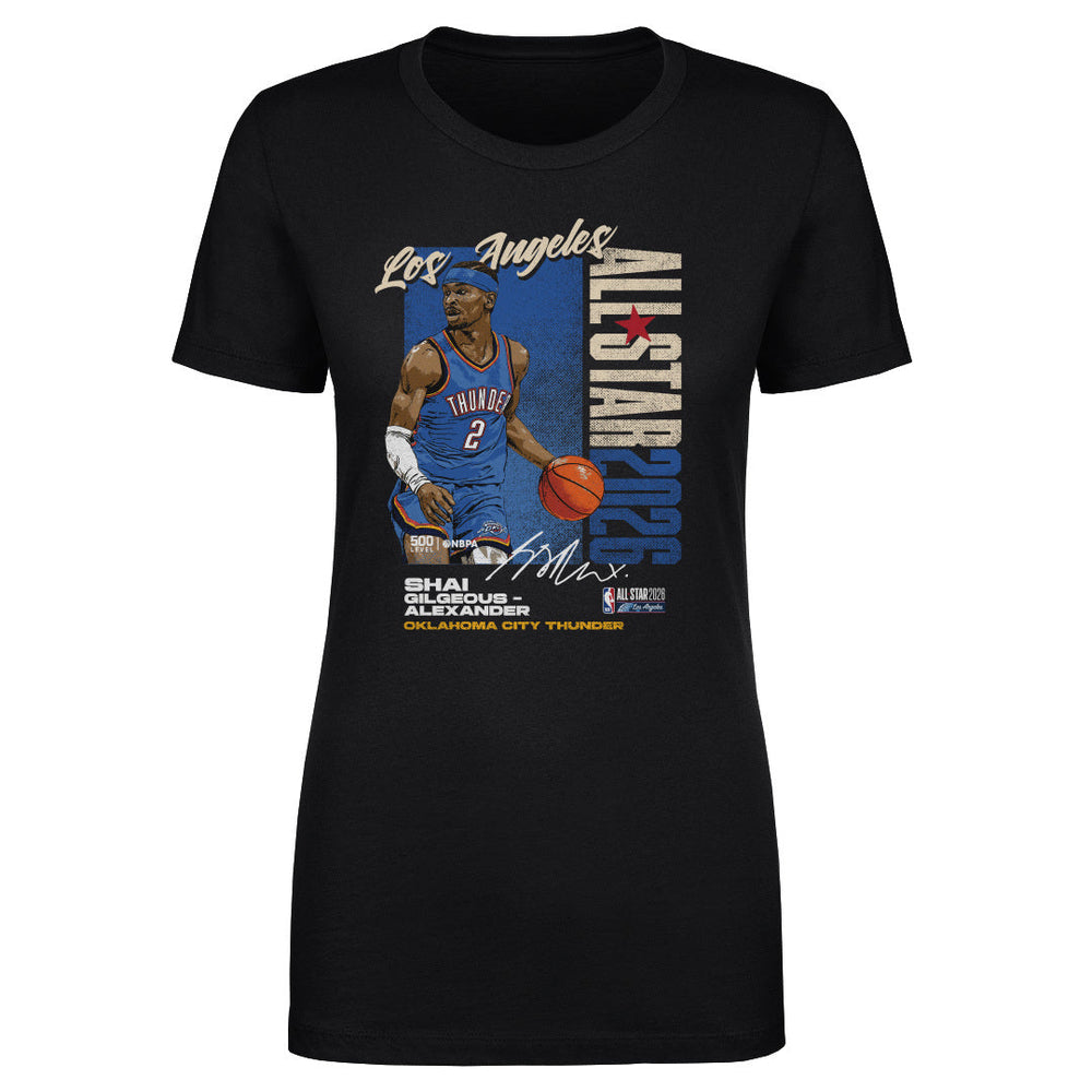 Shai Gilgeous-Alexander Oklahoma City Thunder 2026 NBA All-Star Vertical WHT (ONLINE ORDER ONLY)