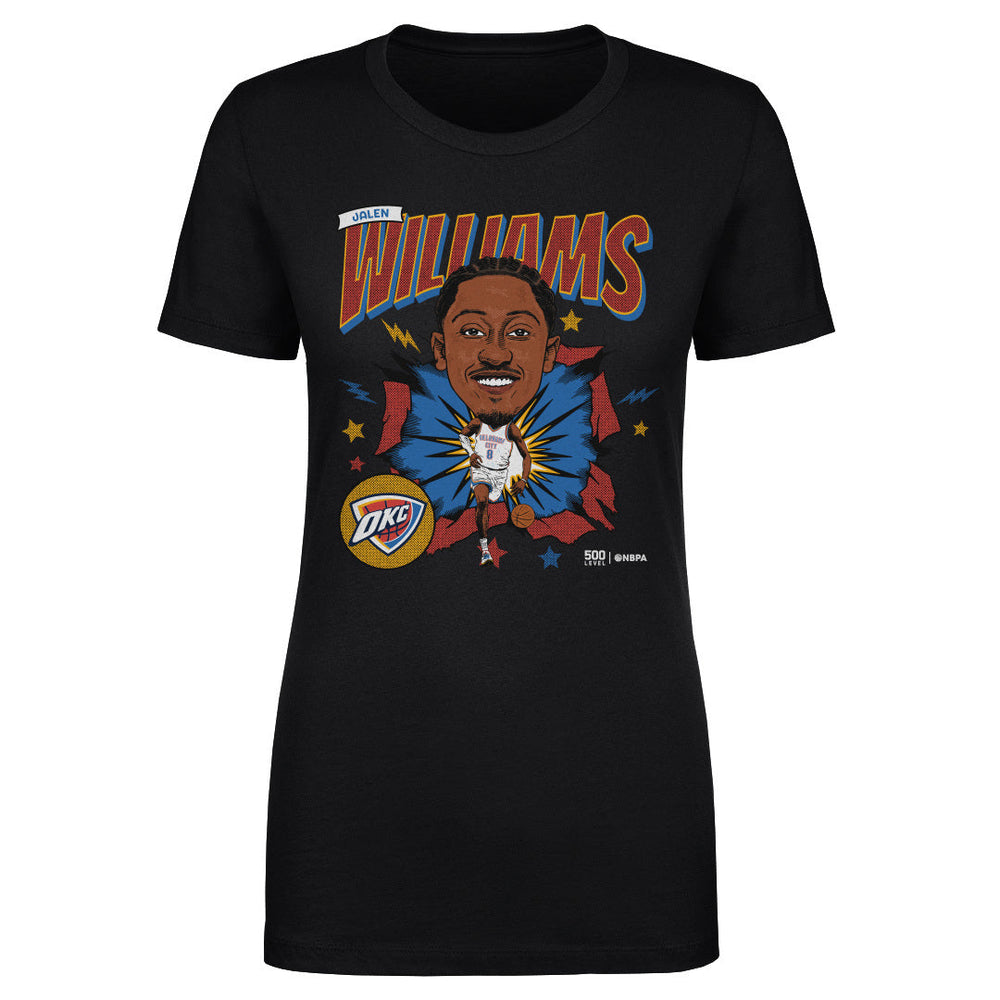 Jalen Williams Oklahoma City Thunder Caricature WHT (ONLINE ORDER ONLY)
