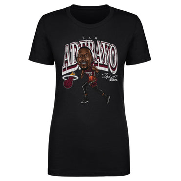Bam Adebayo Miami Heat Cartoon WHT (ONLINE ORDER ONLY)