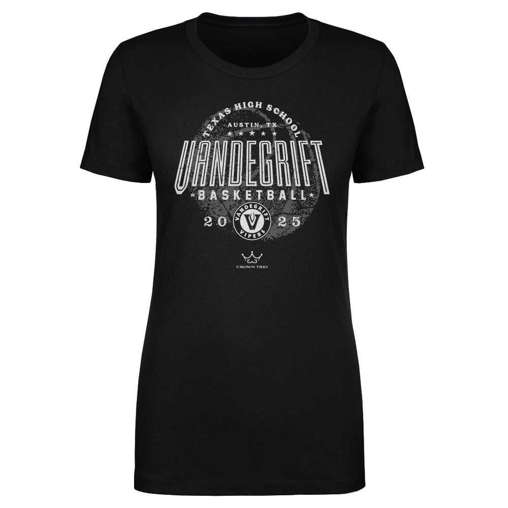 Crown Trio Vandegrift High School Basketball 4 - 2025 WHT (ONLINE ORDER ONLY)