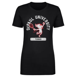 DePaul Blue Demons Mascot Tennis WHT (ONLINE ORDER ONLY)