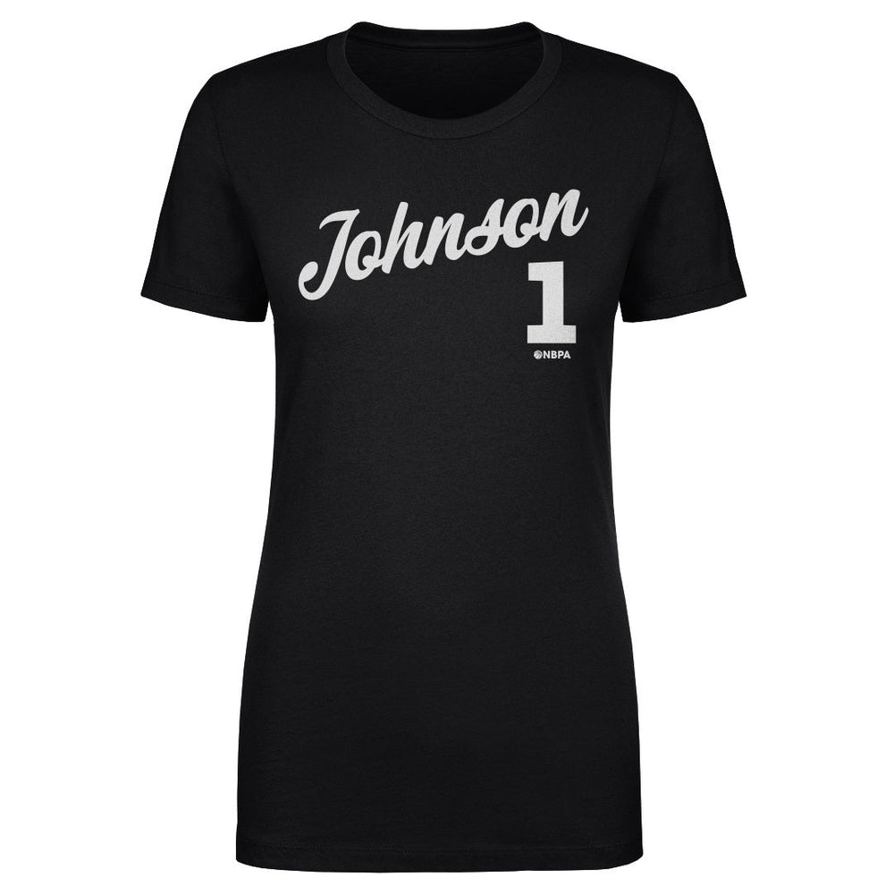 Jalen Johnson Atlanta Script WHT